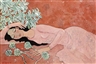 Nguyen Trung, Lady with Flowers