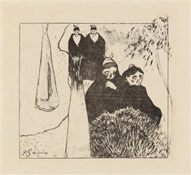 Paul Gauguin, Les vieilles Filles à Arles