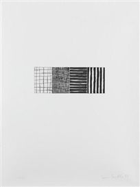 Sean Scully, A FLOWER GIVEN TO MY DAUGHTER, FROM THE PORTFOLIO POMES PENYEACH