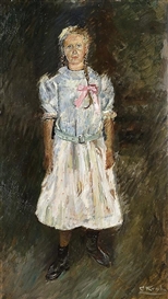 Christian Krohg, Standing girl