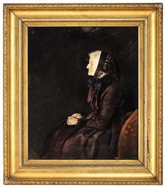 Christian Krohg, Marie Krohg in profile