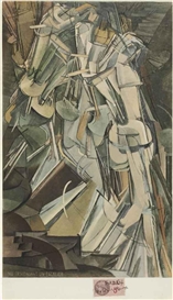Marcel Duchamp, Nude Descending a Staircase, No. 2