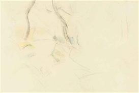 Paul Cézanne, Etude d'arbres