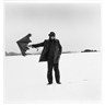 Shoji Ueda, Self-portrait with gorilla mask