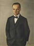 Anton Räderscheidt, Portrait of Dr. Georg Lüttke