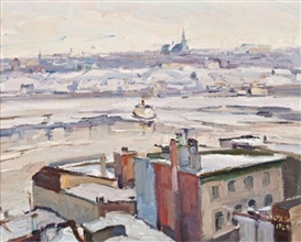 Francesco Iacurto, The Ferry Crossing, Quebec