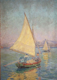 Grace Henry, Sailing Boats at Chioggia, Venice