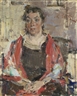 Nicolai Fechin, PORTRAIT OF MARIUSSA BURLIUK