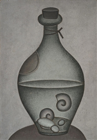 Dmitry Krasnopevtsev , STILL LIFE WITH BOTTLE