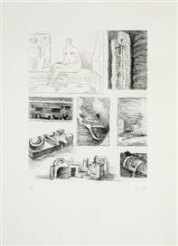 Henry Moore, Ideas for Sculpture (Cramer 103)