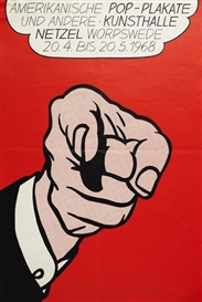Roy Lichtenstein, Amerikansk Pop-Konst Poster (Corlett III.19)
