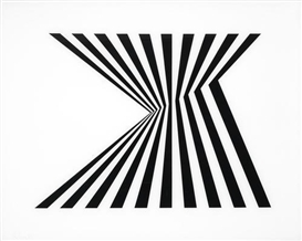 Bridget Riley, Untitled (Fragment 1) (Schubert 5a)