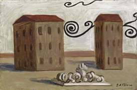 Giorgio de Chirico, Calligramme. La grace exilée
