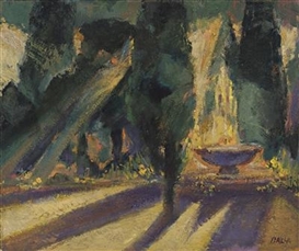 Giacomo Balla, Luci a Villa Borghese
