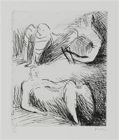 Henry Moore, Two Reclining Figures