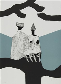 Lynn Chadwick, Two Seated Figures