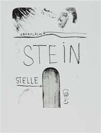 Jimmie Durham, 6 Works: Belegstück