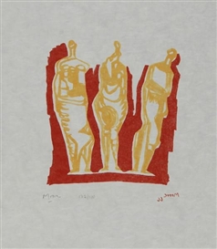 Henry Moore, Three Standing Figures