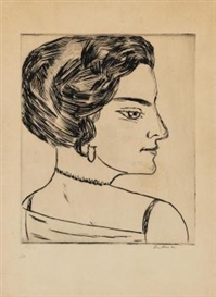 Max Beckmann, Naila in Profile