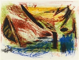 Markus Lüpertz, Untitled (Boat).