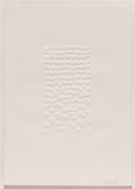 Günther Uecker, 3 works:Ohne Titel