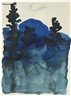Georgia O'Keeffe, BLUE HILLS NO. III