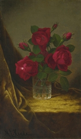 Martin Johnson Heade, JACQUEMINOT ROSES
