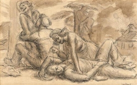 Paul Cadmus, Sailors and Floosies