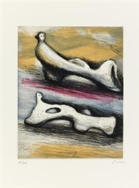 Henry Moore, Two Reclining Figures
