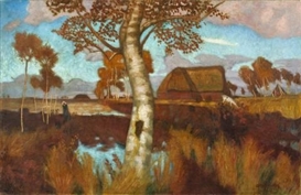 Otto Modersohn, HERBST IM MOOR