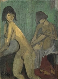 Otto Mueller, ZWEI MÄDCHEN