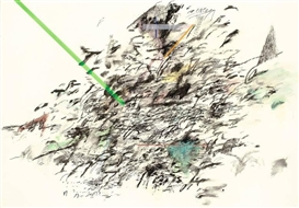 Julie Mehretu, FOUR-FOLD