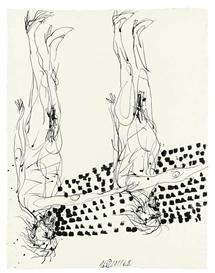 Georg Baselitz, DER GEIST IN DER FLASCHE