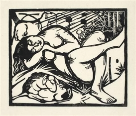 Franz Marc, SCHLAFENDE HIRTIN
