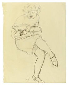 Karl Hubbuch, PORTRAIT HILDE