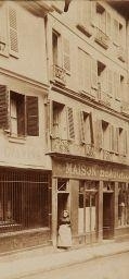 Eugène Atget, Cabaret du « soleil d'or », 84, rue Saint sauveur