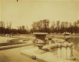 Eugène Atget, VERSAILLES - BASSIN DE NEPTUNE