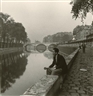 Louis Stettner, BY THE SEINE, PONT ST. MICHEL