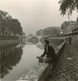 Louis Stettner, BY THE SEINE, PONT ST. MICHEL