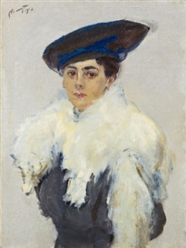 Max Slevogt, FRAU LEWIN (BILDNIS HELEN KOSLOWSKY-LEWIN)
