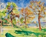 Hans Purrmann, BODENSEELANDSCHAFT MIT SCHLOSS MONTFORT