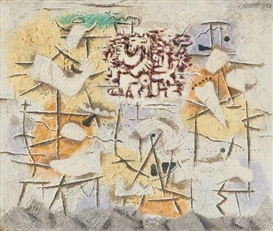 Willi Baumeister, SCHERZO (RIESEN ABSCHIED I)