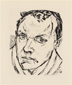 Max Beckmann, GROSSES SELBSTBILDNIS