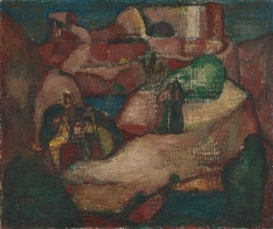 Josef Eberz, BIBLISCHE LANDSCHAFT