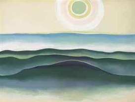 Georgia O'Keeffe, Sun Water Maine