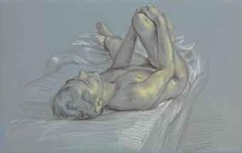 Paul Cadmus, Study of a Reclining Nude