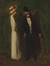 Guy Pène du Bois, After the Music Lesson