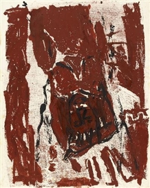 Georg Baselitz, FRAU IM FENSTER