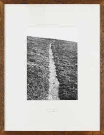 Hamish Fulton, THE SECOND FULL MOON OF JULY 1977. A TWO DAY 101 MILE WALK. KENT
