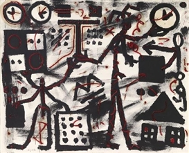 A.R. Penck, UNTITLED